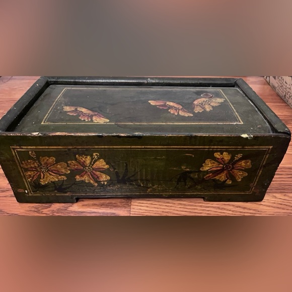 Antique Chinese Wooden Document Box - Picture 2 of 12